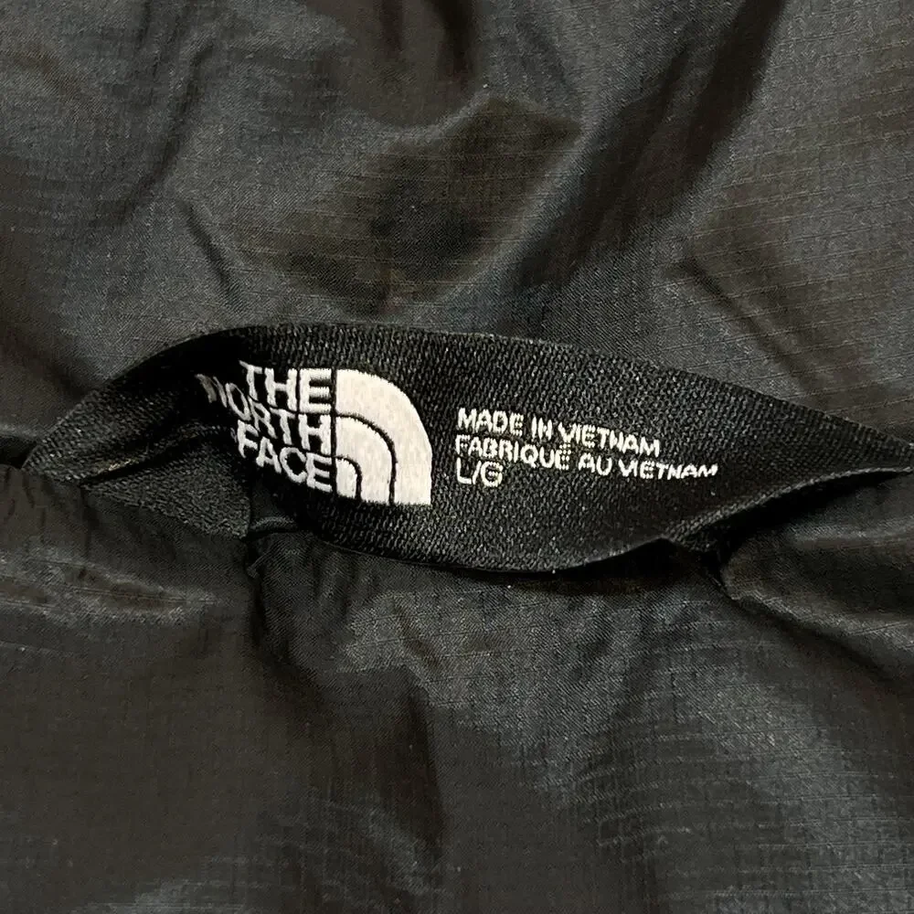 The North Face Vest Mens Large Black ThermoBall Quilted Full Zip AdventHealth